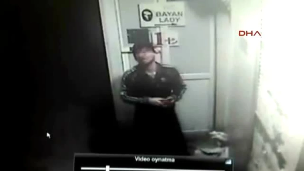 Camiden Ampul Hırsızlığı Güvenlik Kamerasında