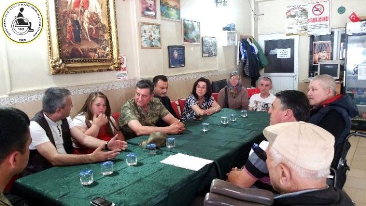 Tuğgeneral Arı\'dan Ebed\'e Ziyaret
