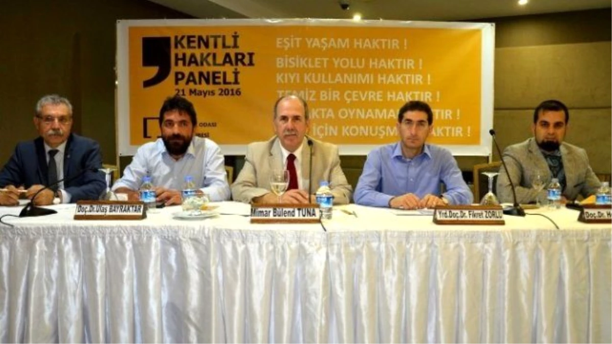Adana\'da Kentli Hakları Paneli