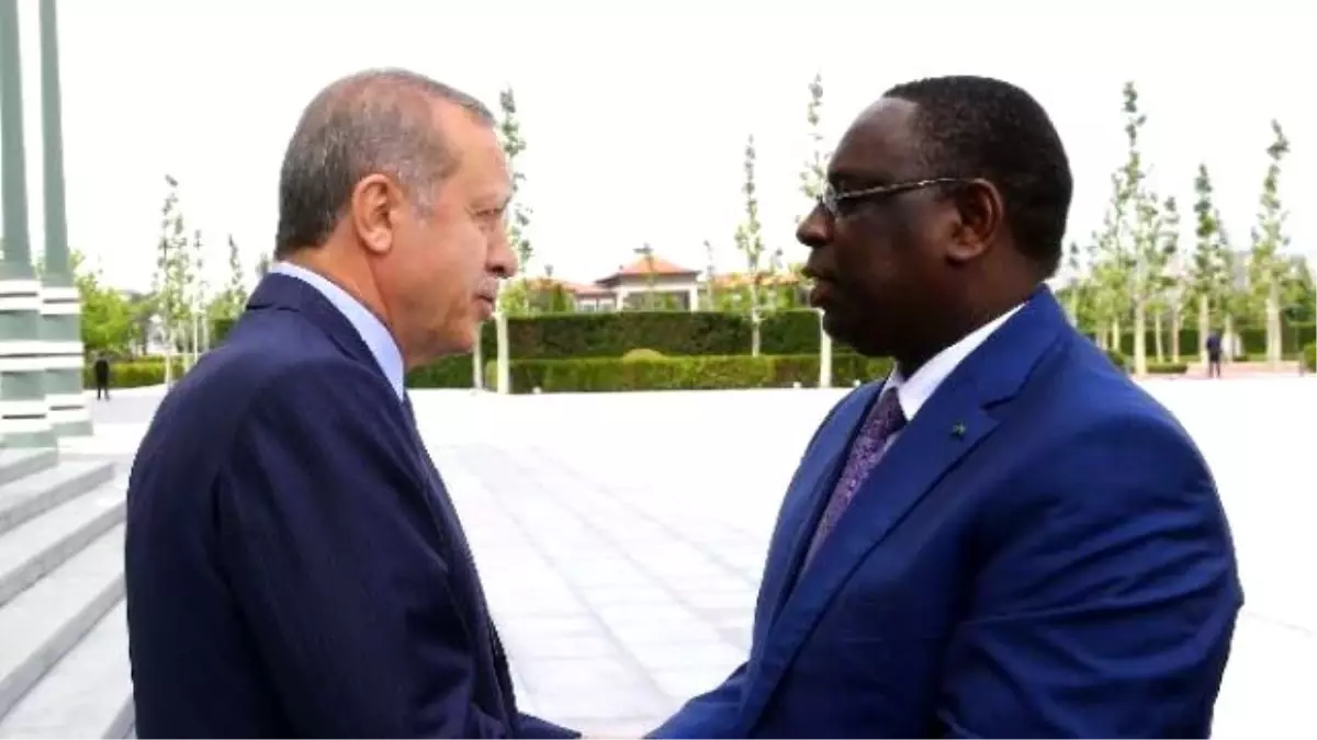 Cumhurbaşkanı Erdoğan, Senegal Cumhurbaşkanı Sall ile Görüştü