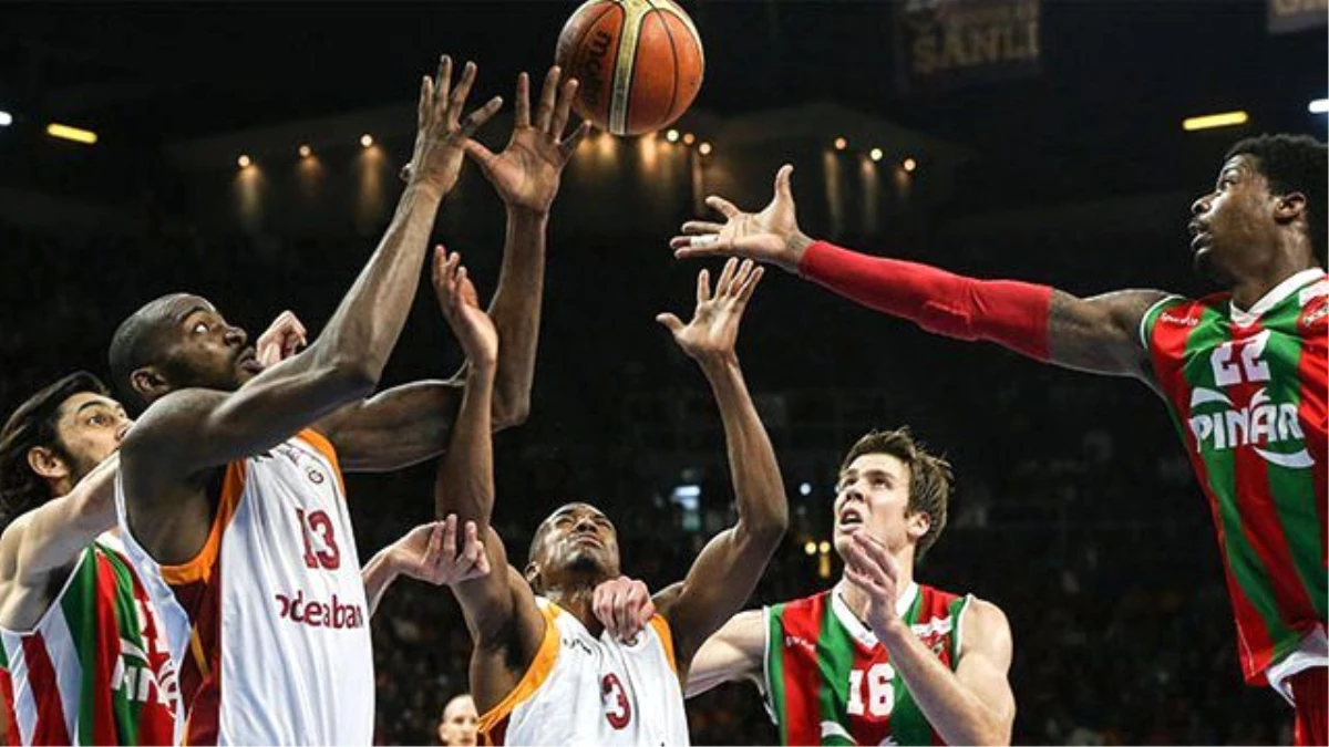 Galatasaray Odeabank, Pınar Karşıyaka\'yı 77-62 Yendi