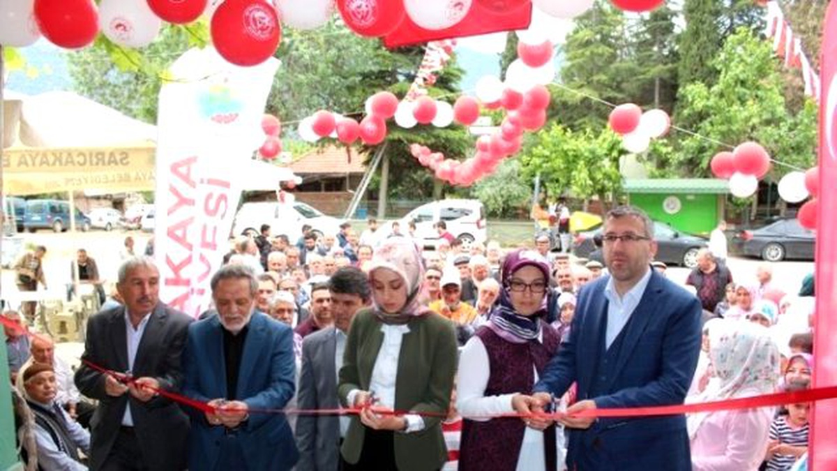 Sarıcakaya Yemekhanesi Yenilendi