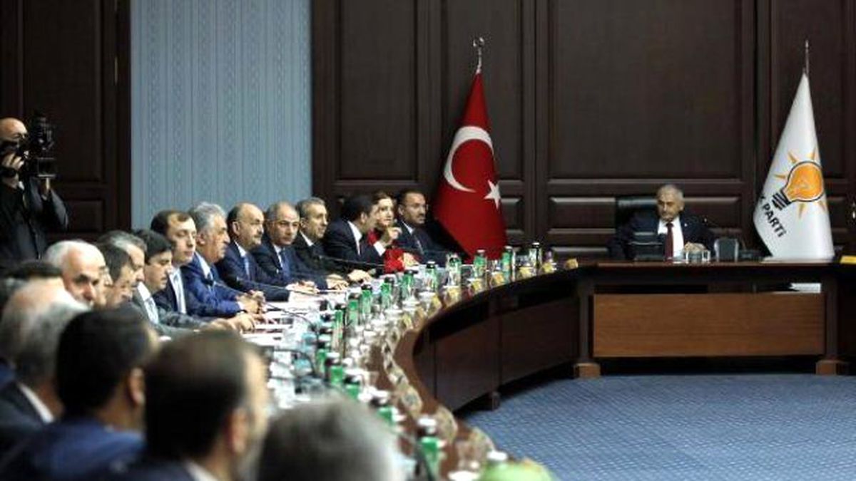 AK Parti Mkyk, Binali Yıldırım Başkanlığında Toplandı (1)