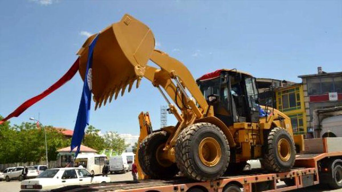 Belediyeye Alınan \'Loder\' İçin Tören Yapıldı