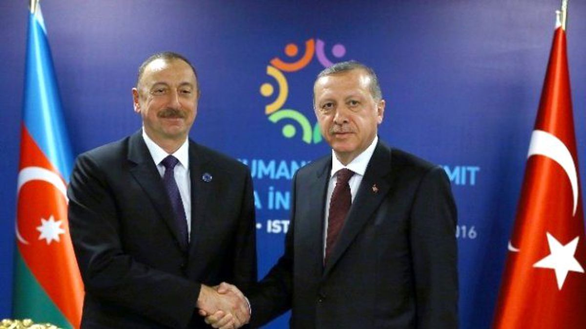 Cumhurbaşkanı Erdoğan, Aliyev ile Görüştü