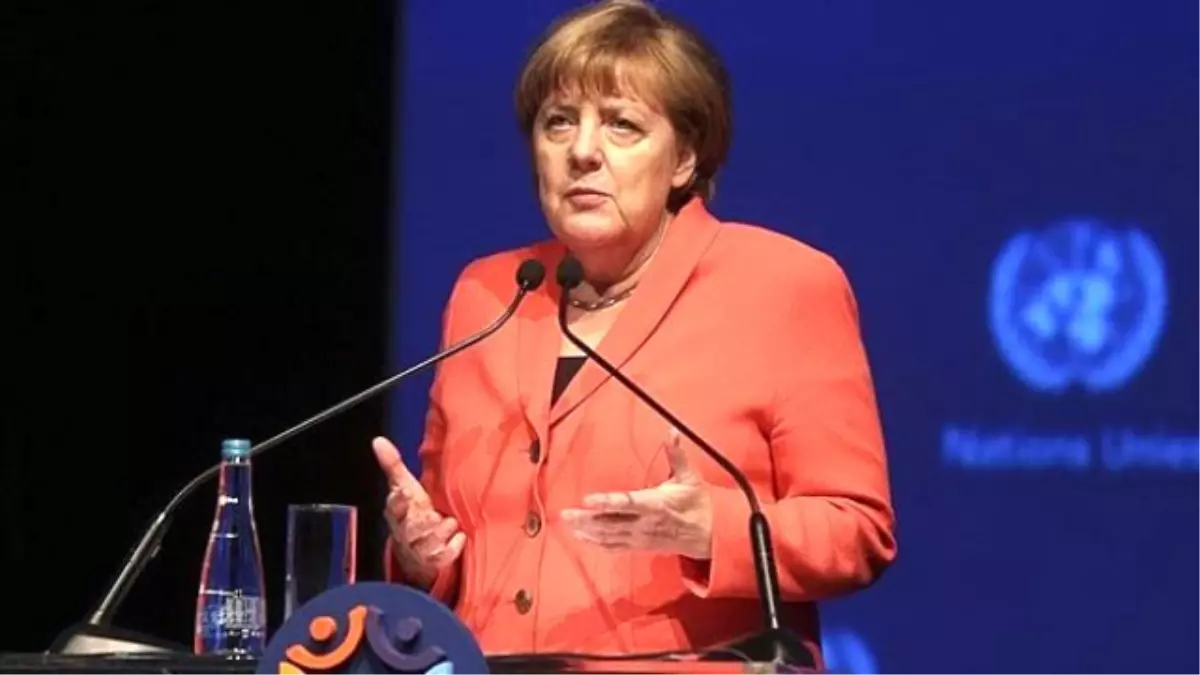 Merkel: \'Hepimiz Aynı Gezegende Yaşıyoruz\'