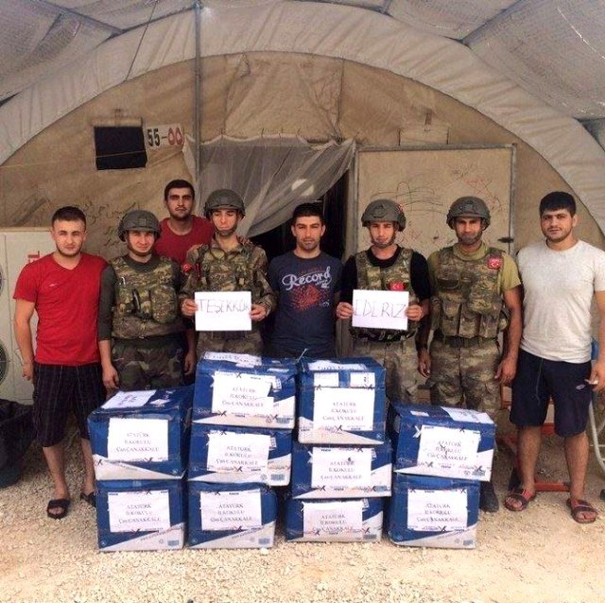 Nusaybin\'den Çan\'a Teşekkür Mesajı