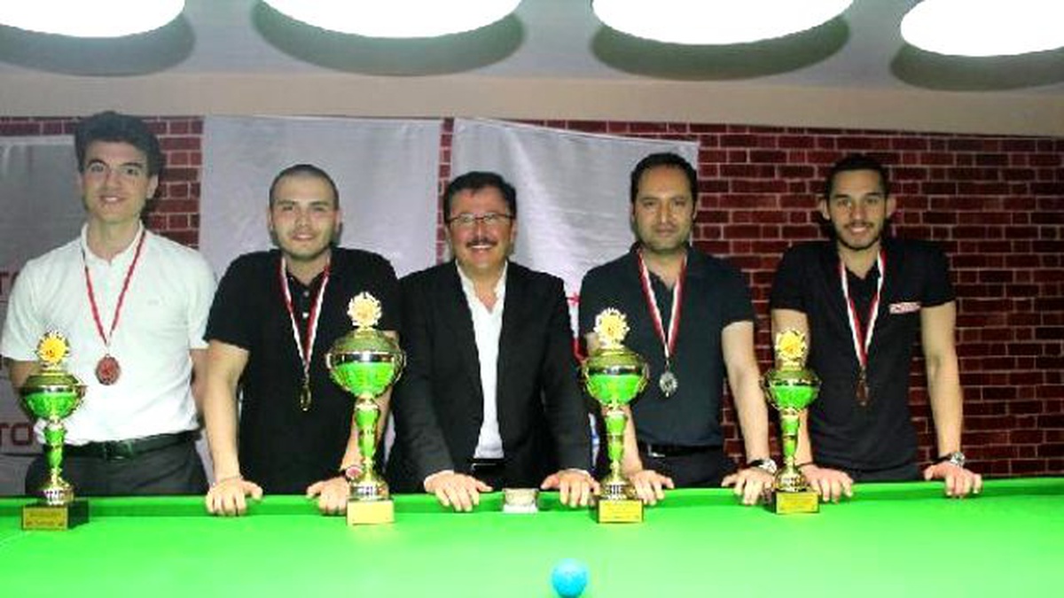 Türkiye\'de Yeniden "Snooker" Heyecanı Yaşandı