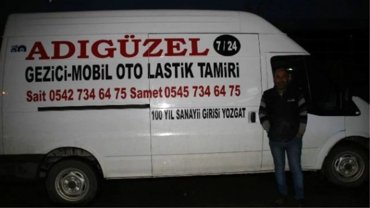 Yozgat\'ta Lastik Tamircisi Mobil Lastik Tamir Bakım Servisi Oluşturdu