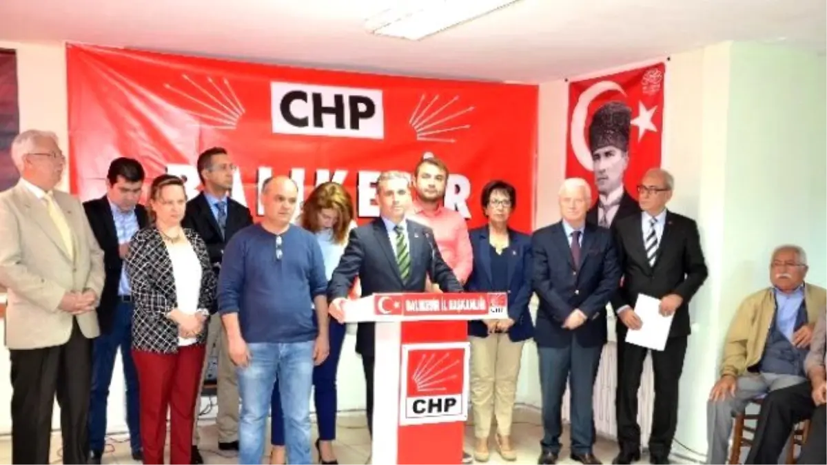 CHP Balıkesir İl Başkanlığından Saldırıya Kınama