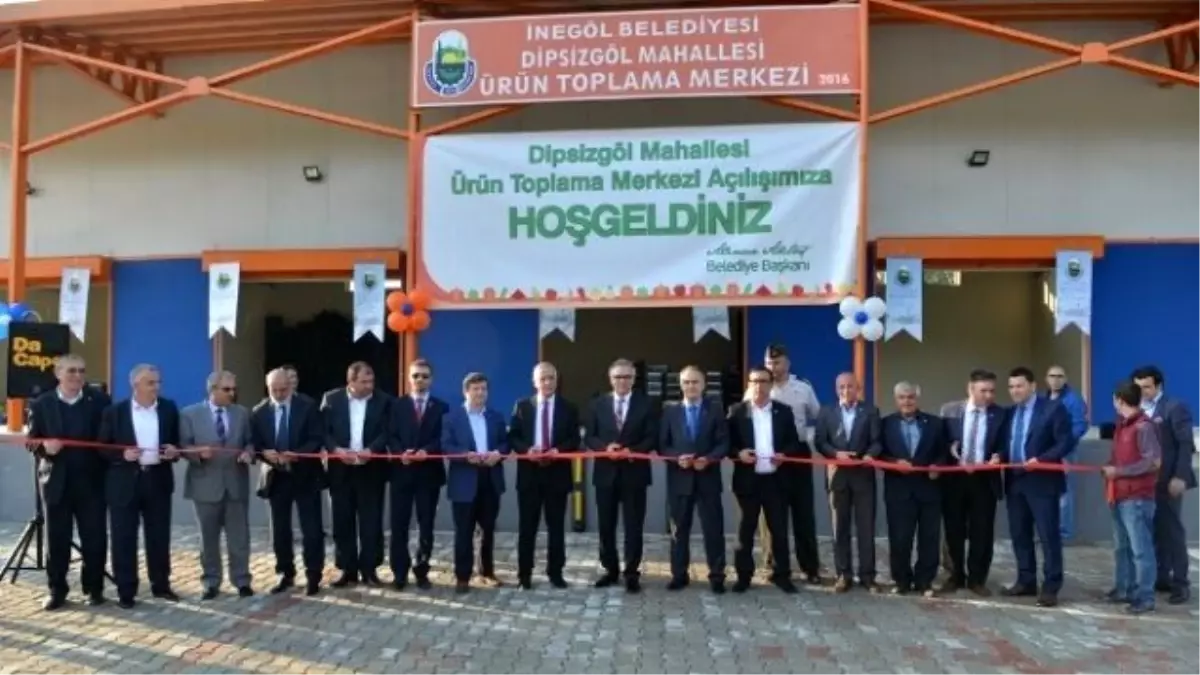 Dipsizgöl Ürün Toplama Merkezi\'ne Coşkulu Açılış