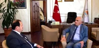 Kadir Güven'den Başkan Yılmaz'a Veda Ziyareti