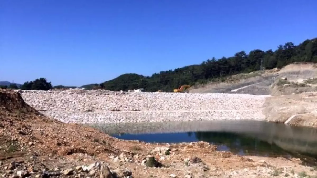 Kaş İkizce Barajı İnşaatı Devam Ediyor