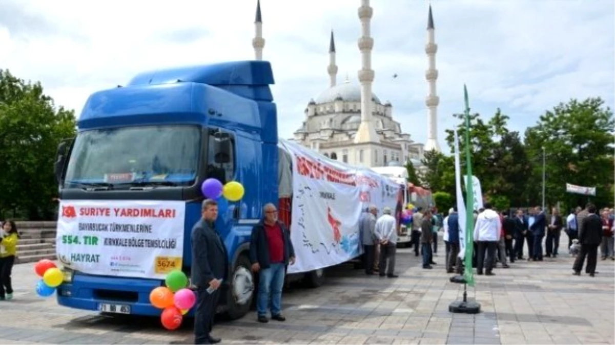 Kırıkkale\'den Bayır Bucak Türkmenlerine Yardım