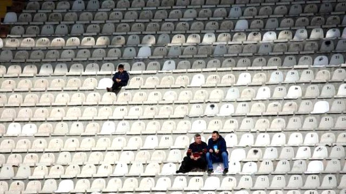 Medicana Sivasspor\'da Tribünler Dolmadı