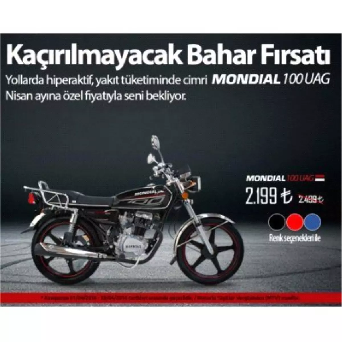 Mondial\'den Kaçırılmayacak Bahar Fırsatı