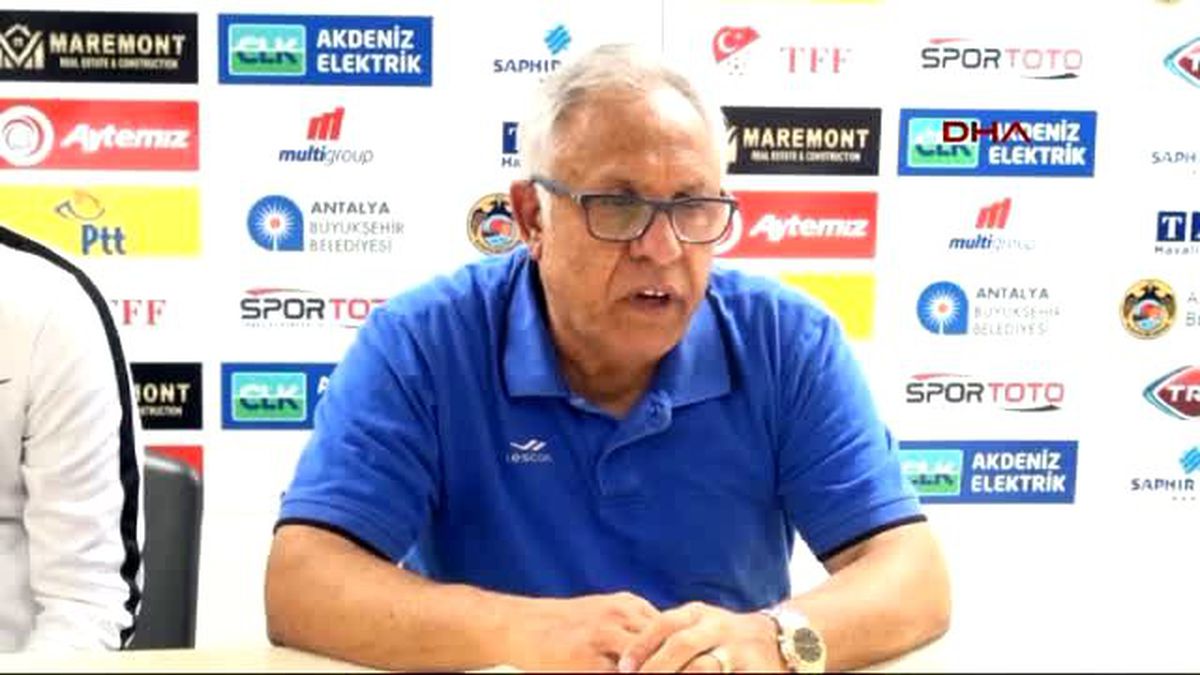 Multigroup Alanyaspor Teknik Direktörü Kalpar Süper Lig\'i Yakalamak İstiyoruz