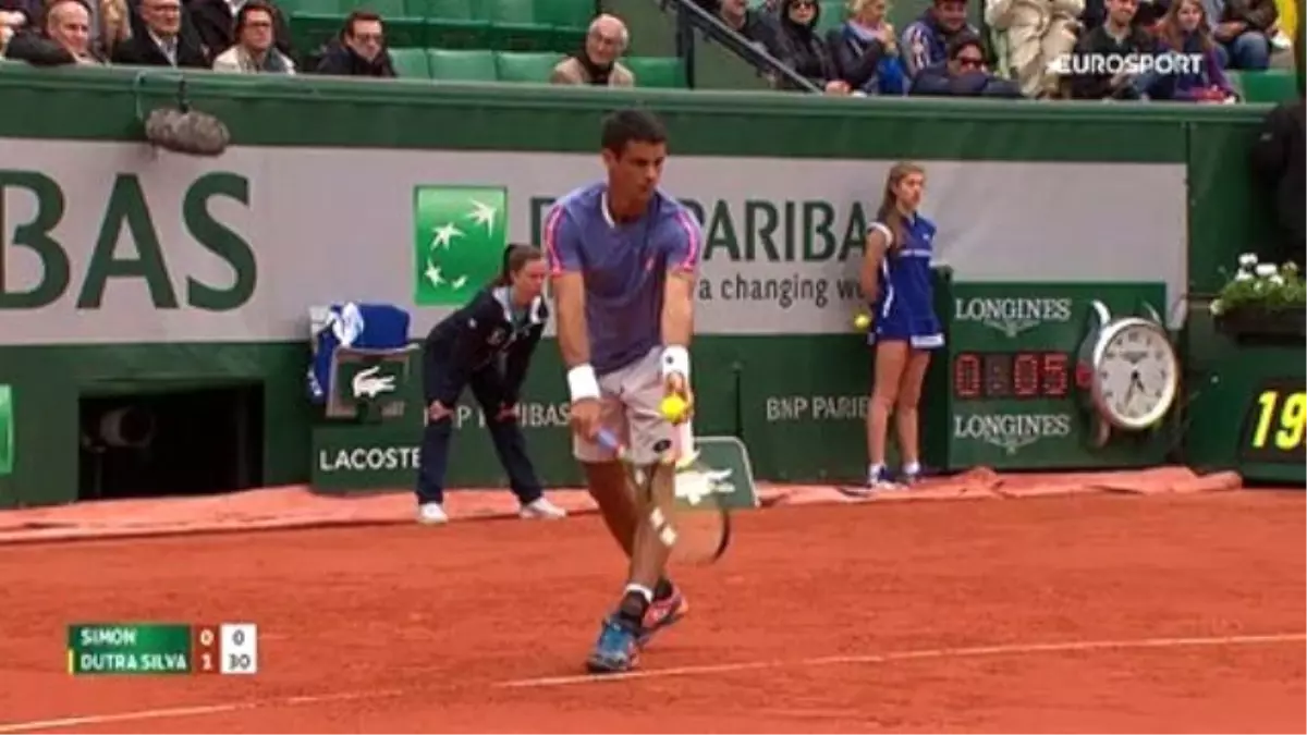 Roland Garros: Simon - Dutra Silva (Özet)