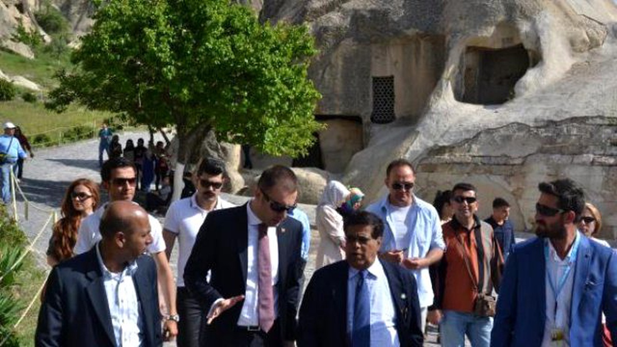Sri Lanka Ulaştırma Bakanı, Kapadokya\' ya Hayran Kaldı