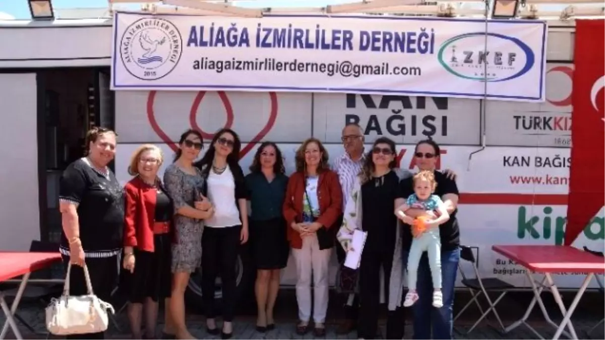 Aliağa İzmirliler Derneği\'nden Kan Bağışı Kampanyası