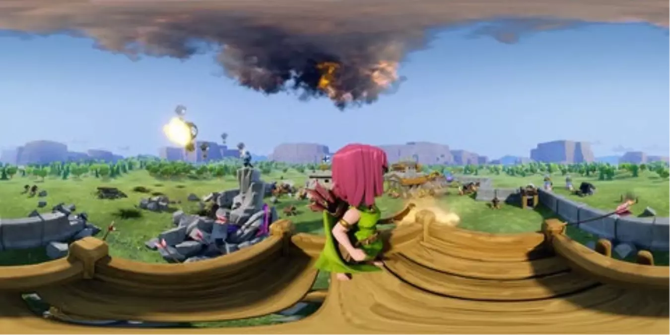 Clash Of Clans 360 Experience A Virtual Reality Raid