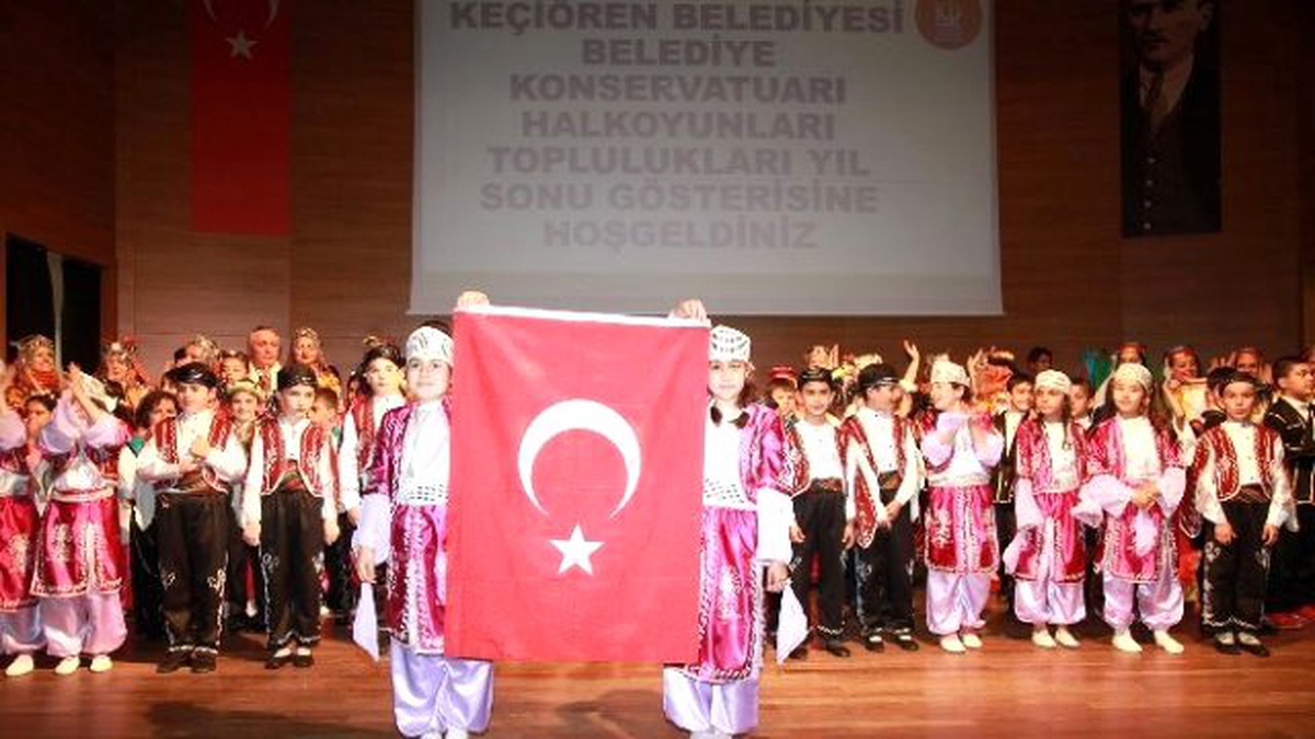 Keçiören Belediyesi Konservatuvarı\'ndan Muhteşem Gösteri