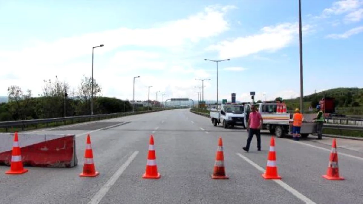 TEM Bolu Dağı Tüneli Ankara Yönü Ulaşıma Kapatılıyor