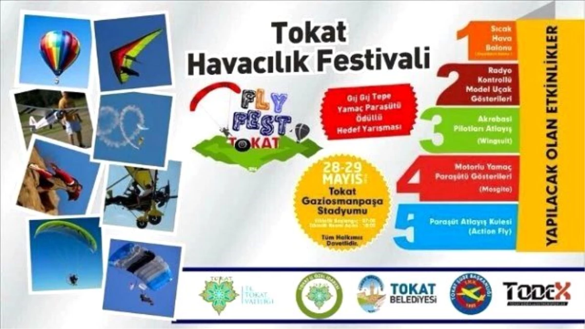 Tokat\'ta Havacılık Festivali
