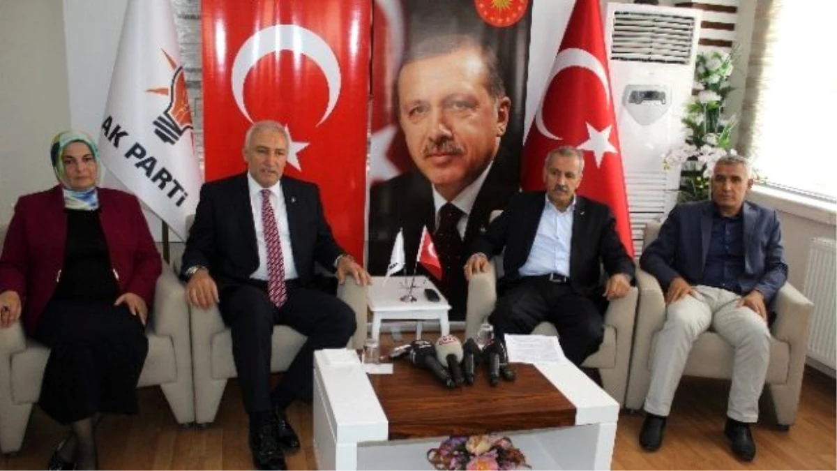 AK Parti Malatya Milletvekili Mustafa Şahin, CHP\'ye Tepki Gösterdi