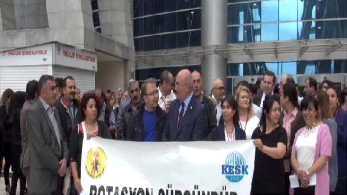 Anadolu Adalet Sarayı\'nda "Rotasyon" Eylemi...