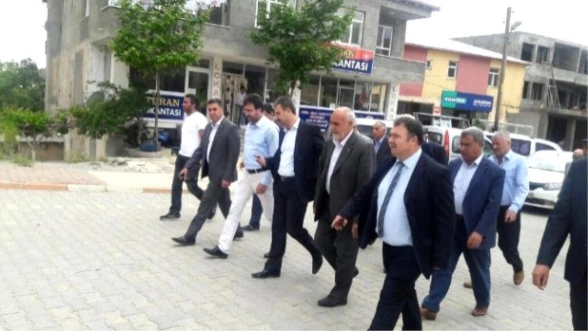 Dimez ile Yılmaz, Samsat ve Sincik İlçelerini Ziyaret Etti