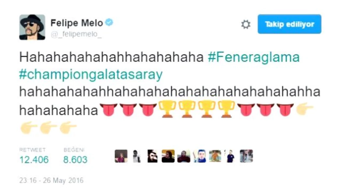 Felipe Melo, Fenerbahçelileri Kızdıracak Paylaşım Yaptı