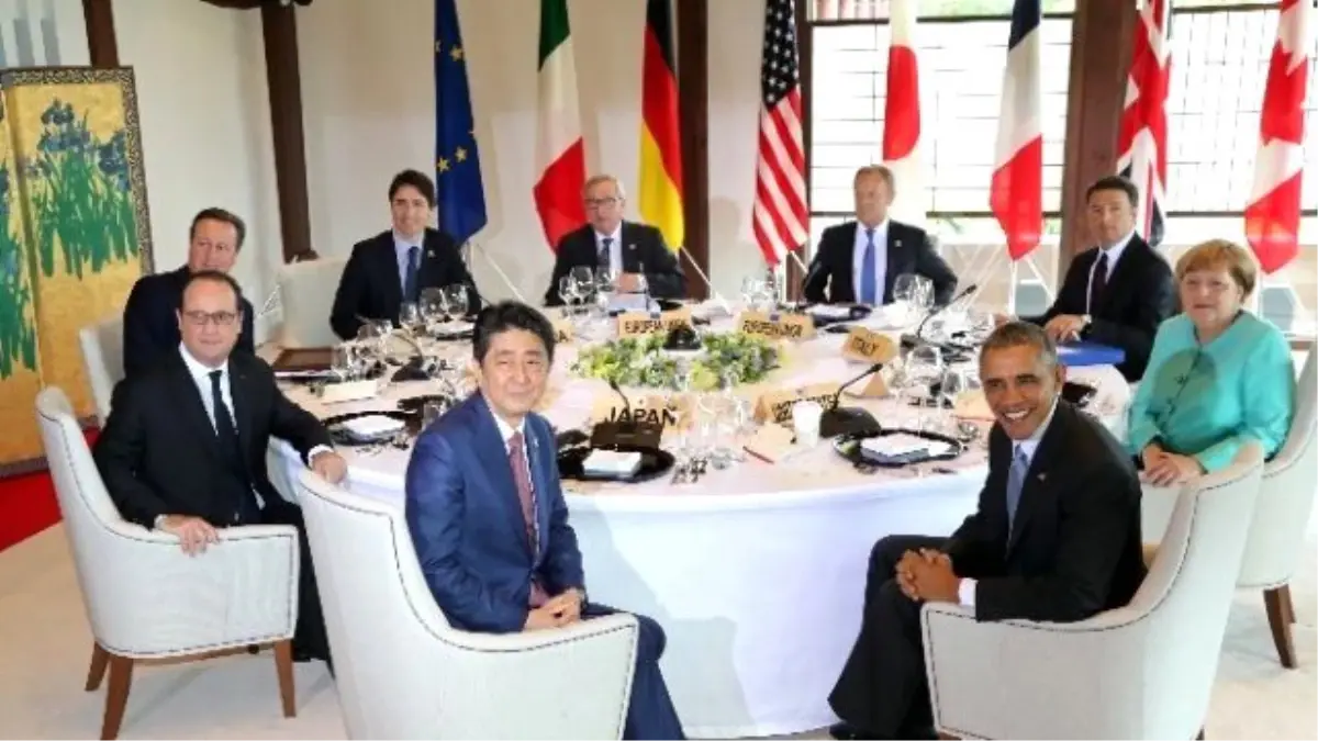 G7 Zirvesi Japonya\'da Başladı