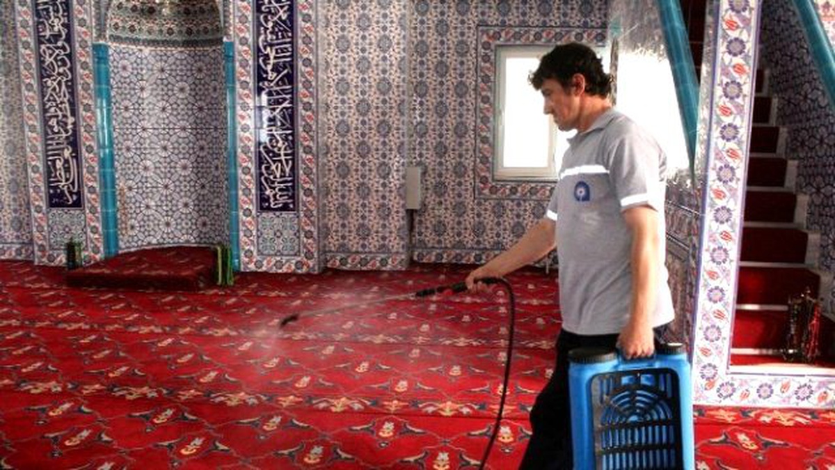 Gazipaşa\'da Camiler Ramazan\'a Hazırlanıyor