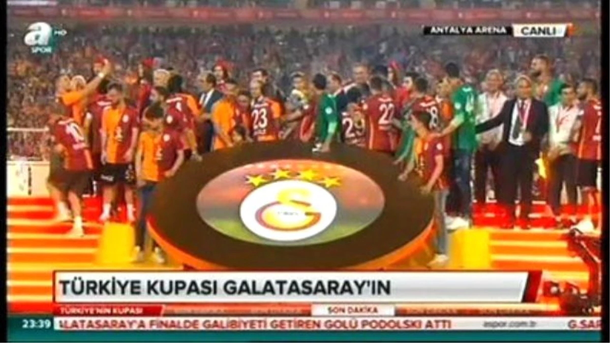 Kupa Galatasaray\'ın!