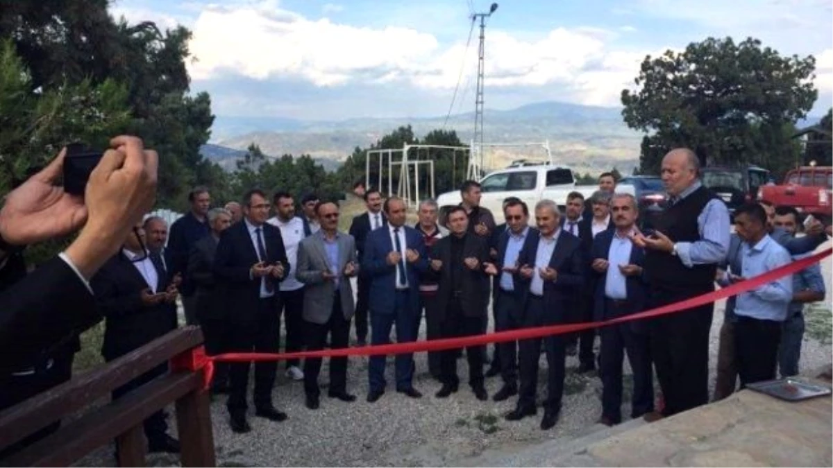 Osmancık Adatepe Kır Kafeteryası Hizmete Açıldı