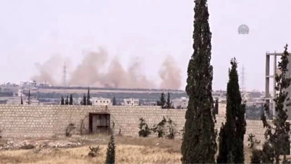Suriye Ordusu Halep\'te Ekili Tarım Alanlarını Yakıyor