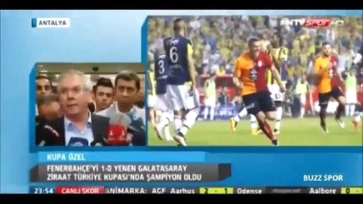 Aziz Yıldırım: Fethullah Gülen\'in Dualarla Galatasaray\'ı Şampiyon Yaptı