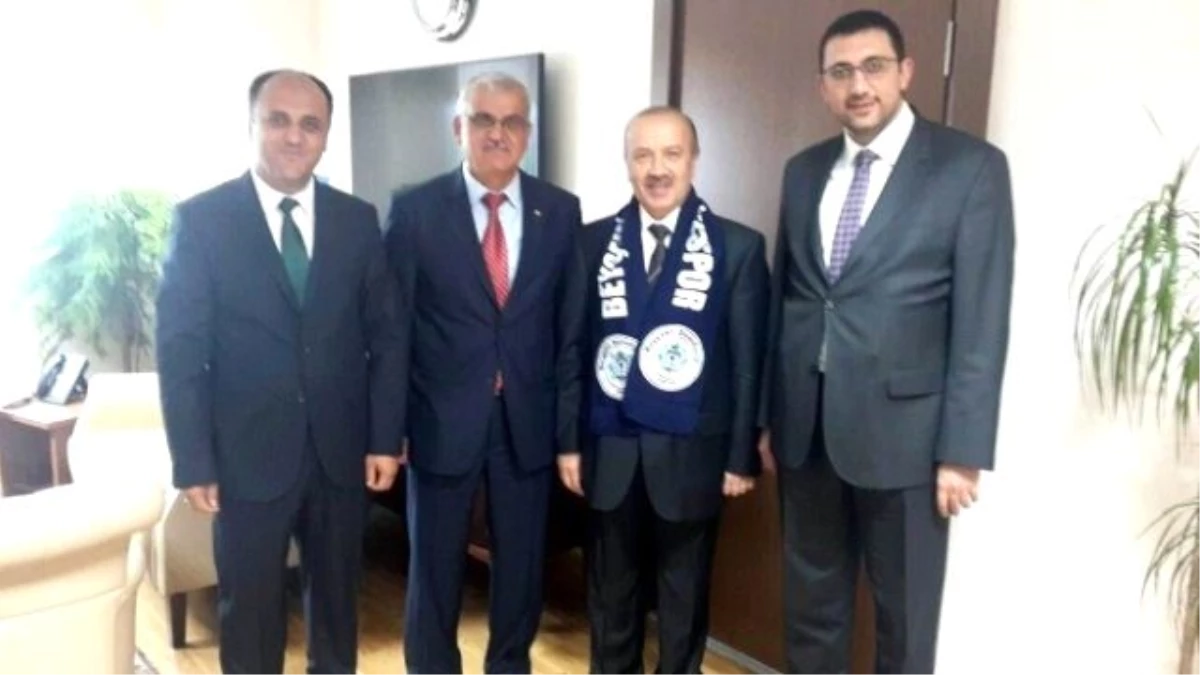 Başkan Özaltun, Ankara\'da Genel Müdürleri Ziyaret Etti