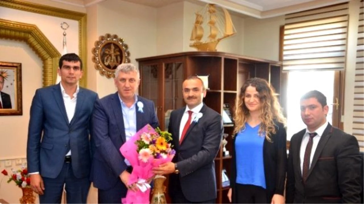 Başkan Sarıalioğlu\'na Sosyal Güvenlik Haftası Ziyareti