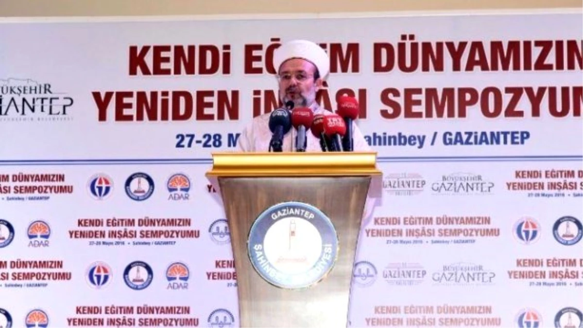 Diyanet İşleri Başkanı Mehmet Görmez Açıklaması