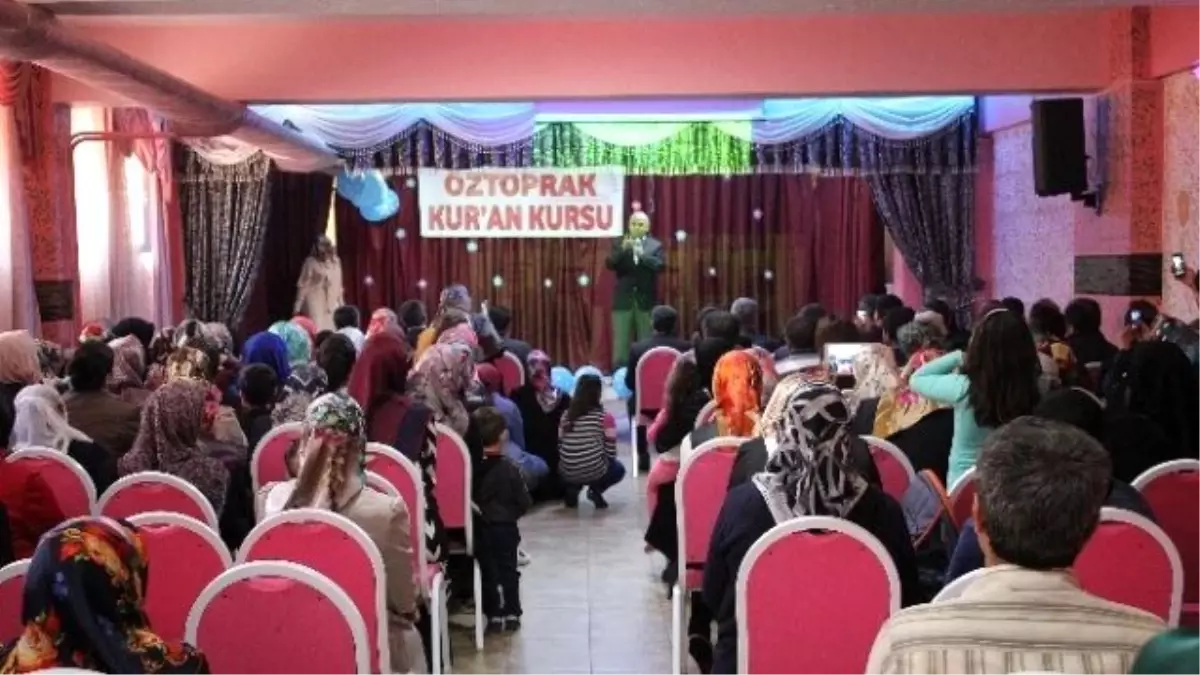 Fazıl Emine Öztoprak Kur\'an Kursu 4-6 Yaş Grubu Öğrencilerinden Yıl Sonu Etkinliği