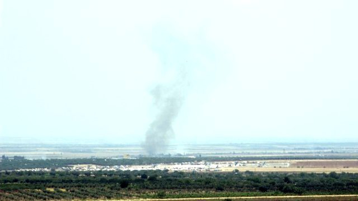 Işid Mevzileri Fırtına Obüs Topları ve Tank Birlikleri Tarafından Vuruluyor