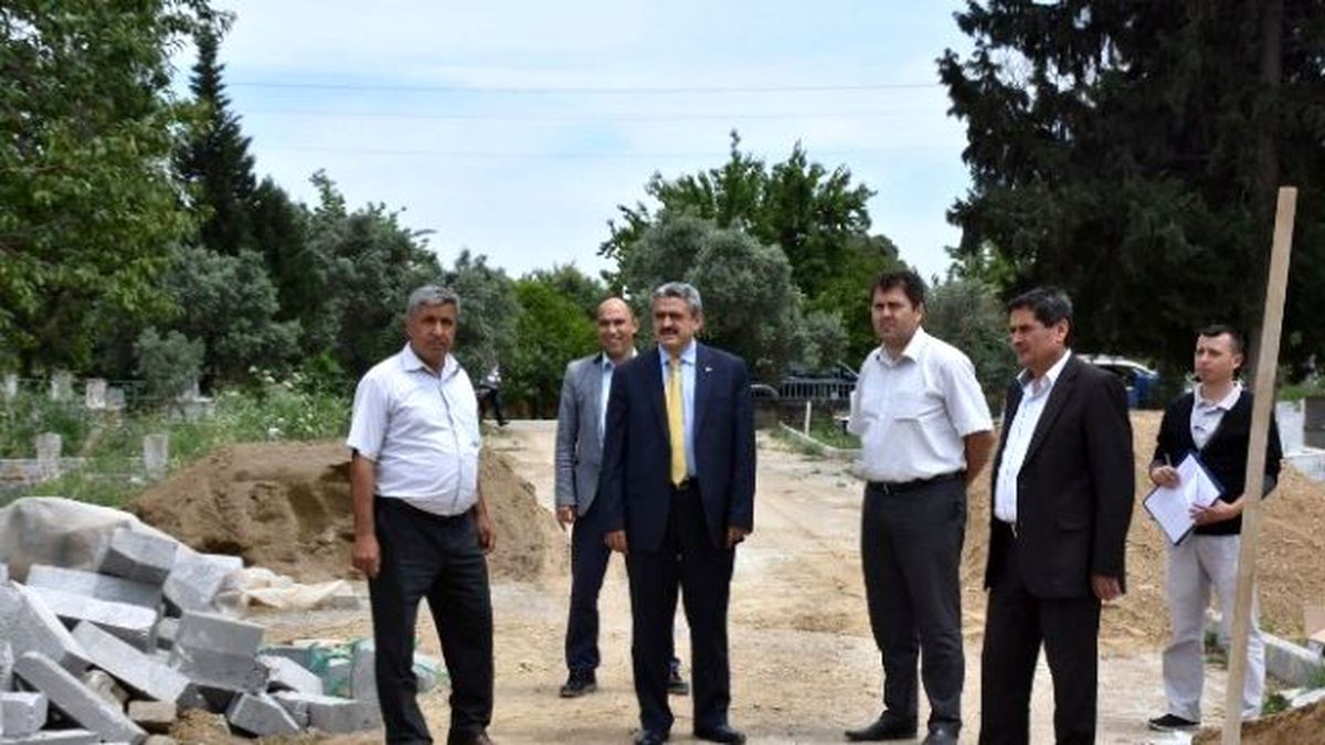 Nazilli Belediyesi, Sevindikli Mahallesi Mezarlığını Yeniliyor