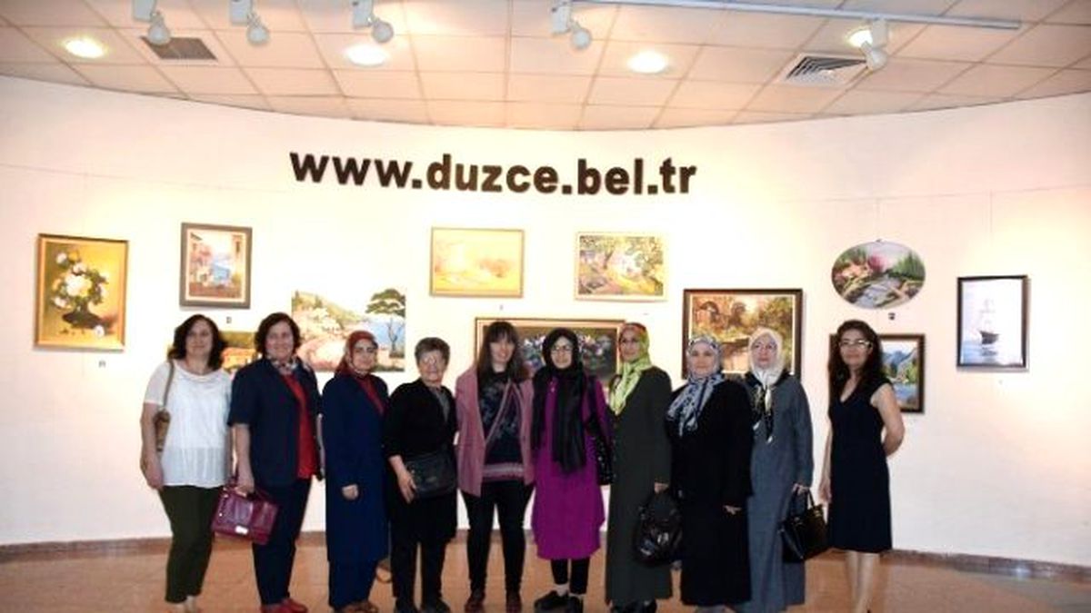 Resim Sergisi Beğenildi