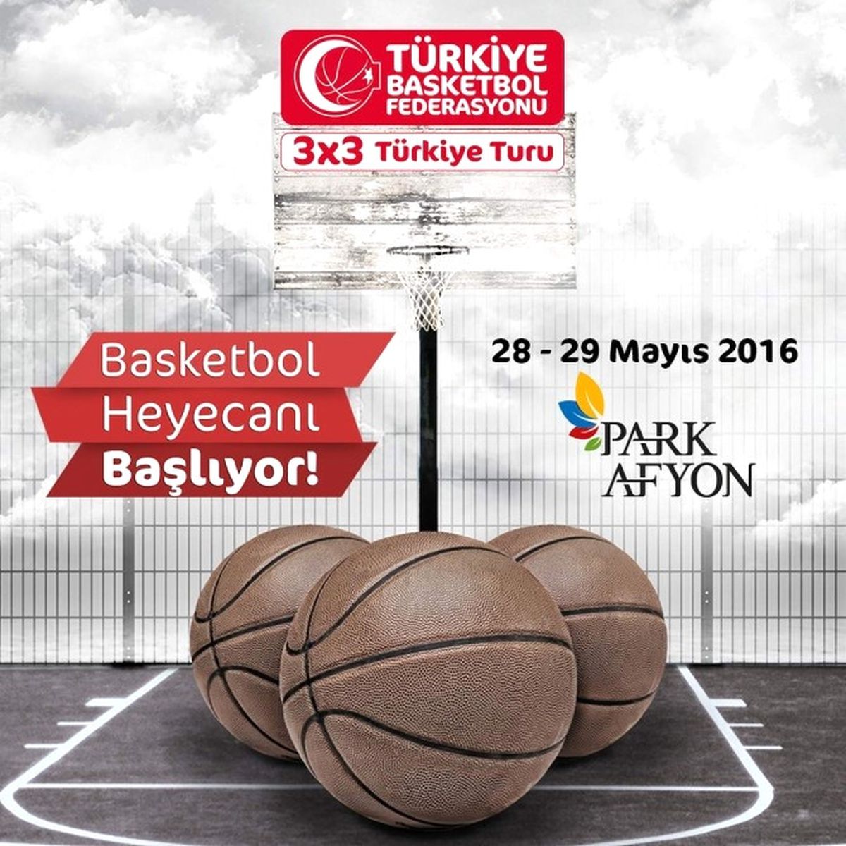 Tbf 3x3 Türkiye Turu Etkinliği Park Afyon\'da Yapılacak