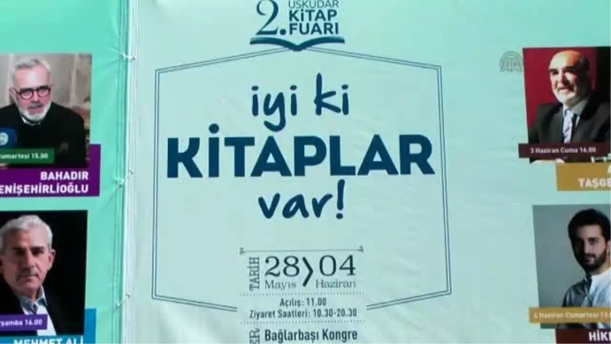 2. Üsküdar Kitap Fuarı Açıldı