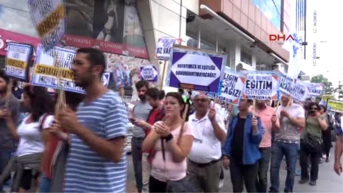 Antalya - Kesk, Miting Yasağını Protesto Etti