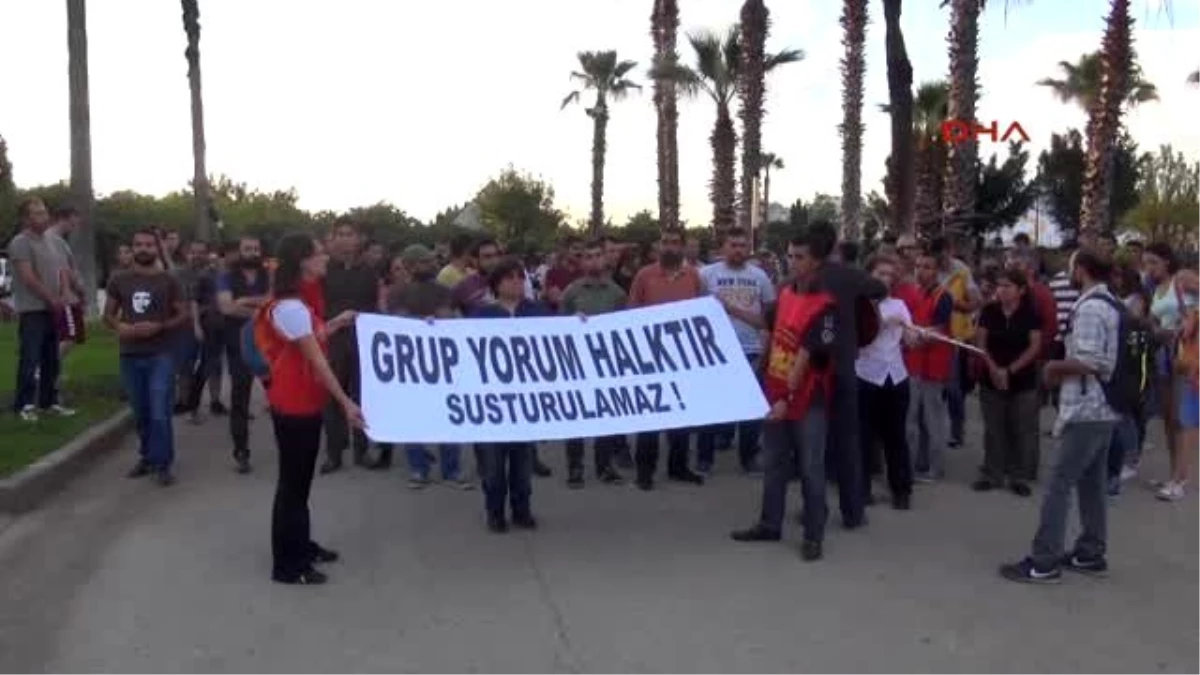 Antalya - Konser Alanına Alınmayan Grup Yorum, Parkta Konser Verdi