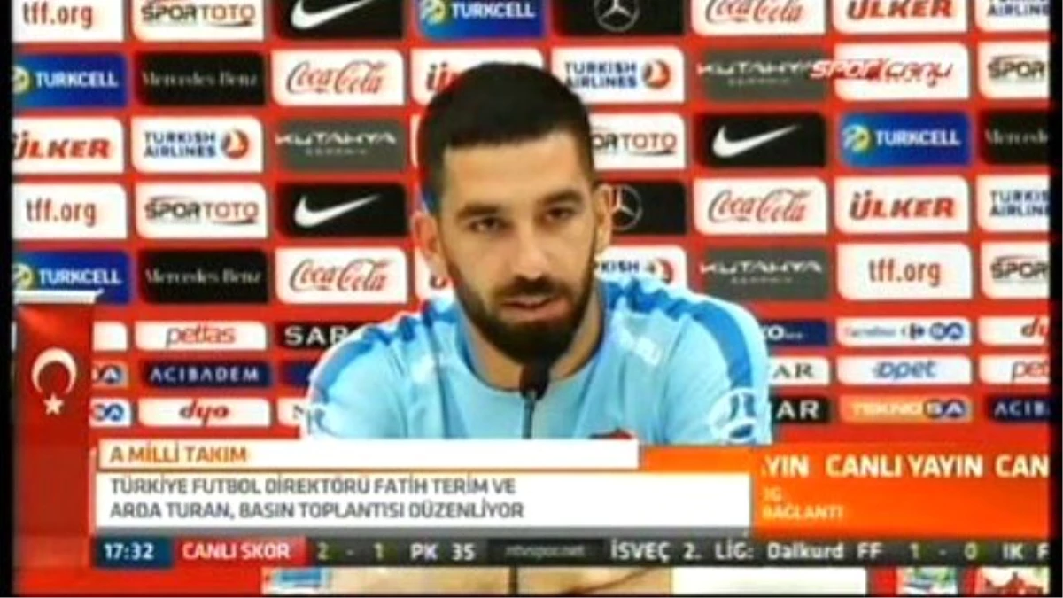 Arda Turan: "Rakiplerimiz Bizden Daha Favori Durumda"